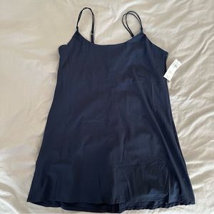 Abercrombie Traveler mini dress, size L navy